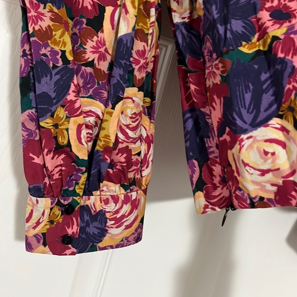 Zara Floral Long Sleeve Blouse - Picture 3 of 4